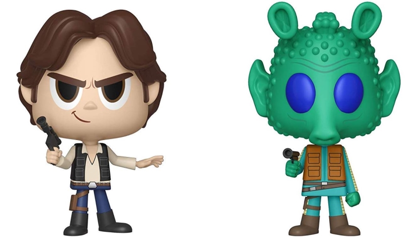 FUNKO ACTION FIGURES FUNKO VYNL STAR WARS: HAN SOLO & GREEDO FUNKO ACTION FIGURES FUNKO VYNL STAR WARS: HAN SOLO & GREEDO